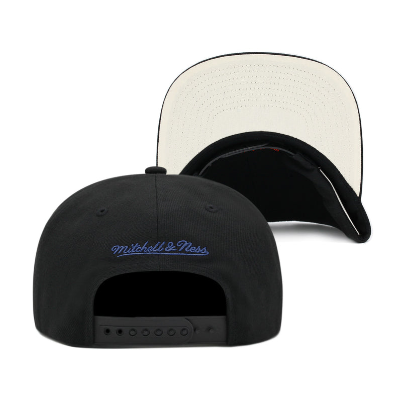 New York Yankees Black Mitchell & Ness Team Classic Snapback Hat