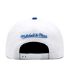 Minnesota Timberwolves White Mitchell & Ness 2 Tone Precurved Snapback Hat