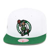 Boston Celtics White Green NBA Finals 2008 Mitchell & Ness Snapback Hat