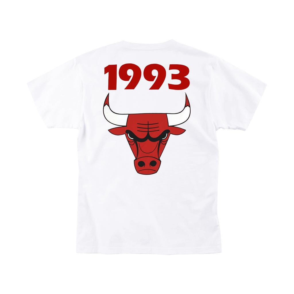Chicago Bulls Mitchell & Ness 1993 NBA Finals T-Shirt White