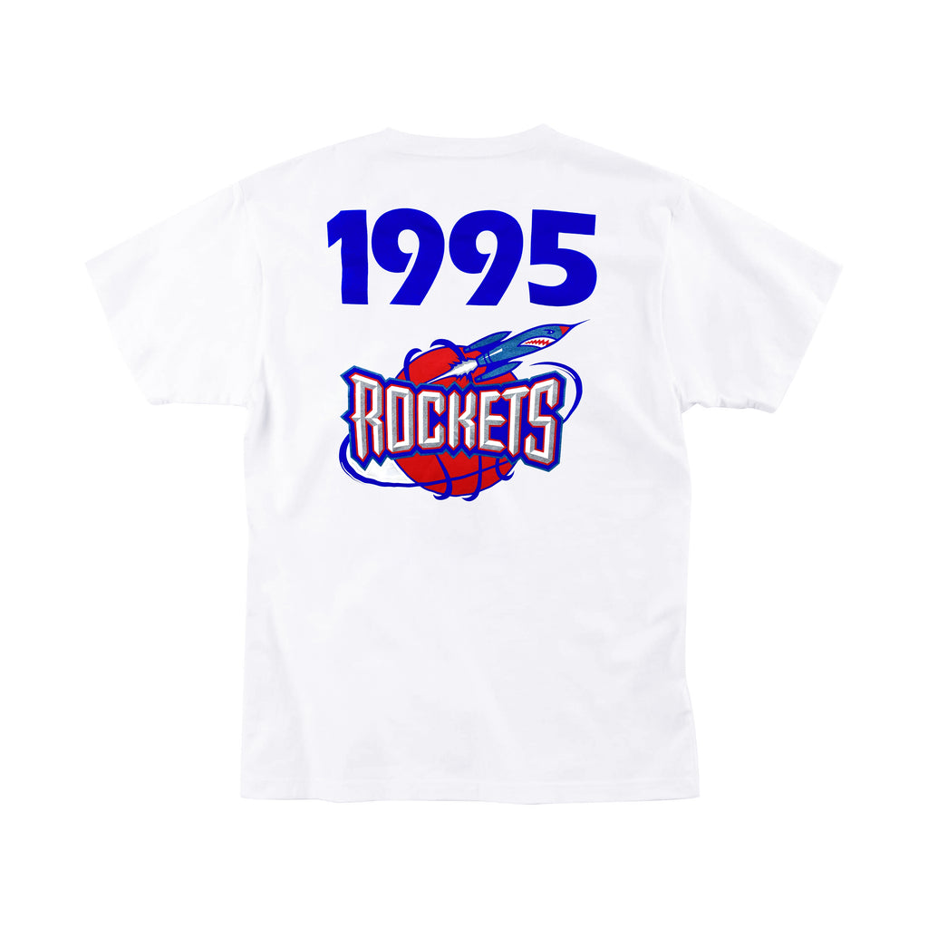 Houston Rockets Mitchell & Ness 1995 NBA Finals T-Shirt White