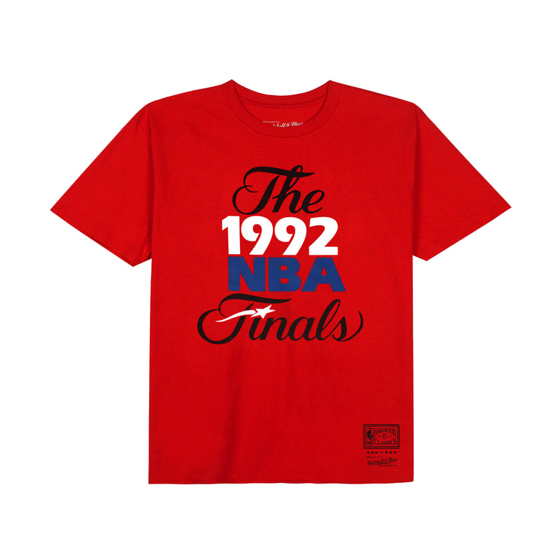 Chicago Bulls Mitchell & Ness 1992 NBA Finals T-Shirt Red