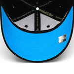 Miami Heat Black Neon Vice Mitchell & Ness Curved Brim Snapback Hat