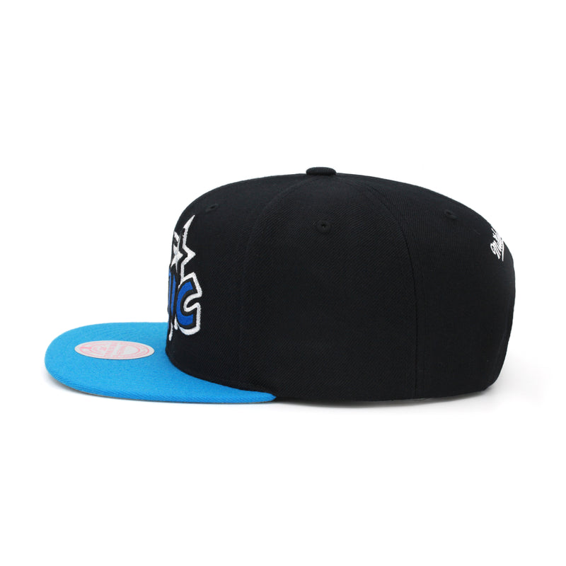 Orlando Magic Mitchell & Ness Snapback Hat Black/Blue