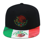 Mitchell & Ness Mexico Flag Snapback Hat