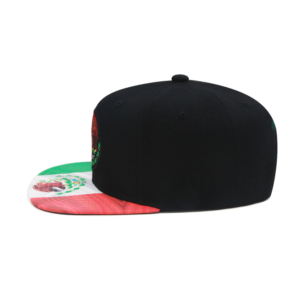 Mitchell & Ness Mexico Flag Snapback Hat