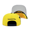 Michigan Wolverines Mitchell & Ness Jumbotron Snapback Hat Yellow/Nvay