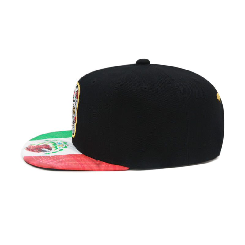 Mitchell & Ness Mexico Sugar Skull Snapback Hat