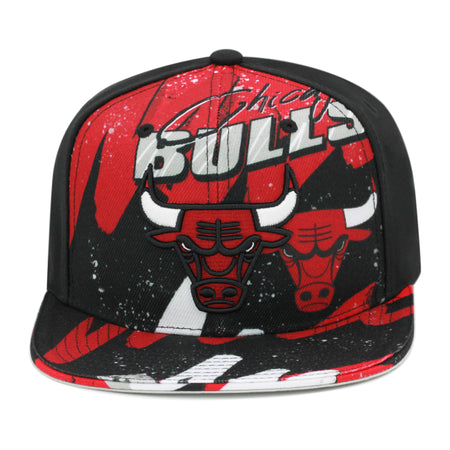 Mitchell & Ness Chicago Bulls Black & Gold Dna Snapback Cap for