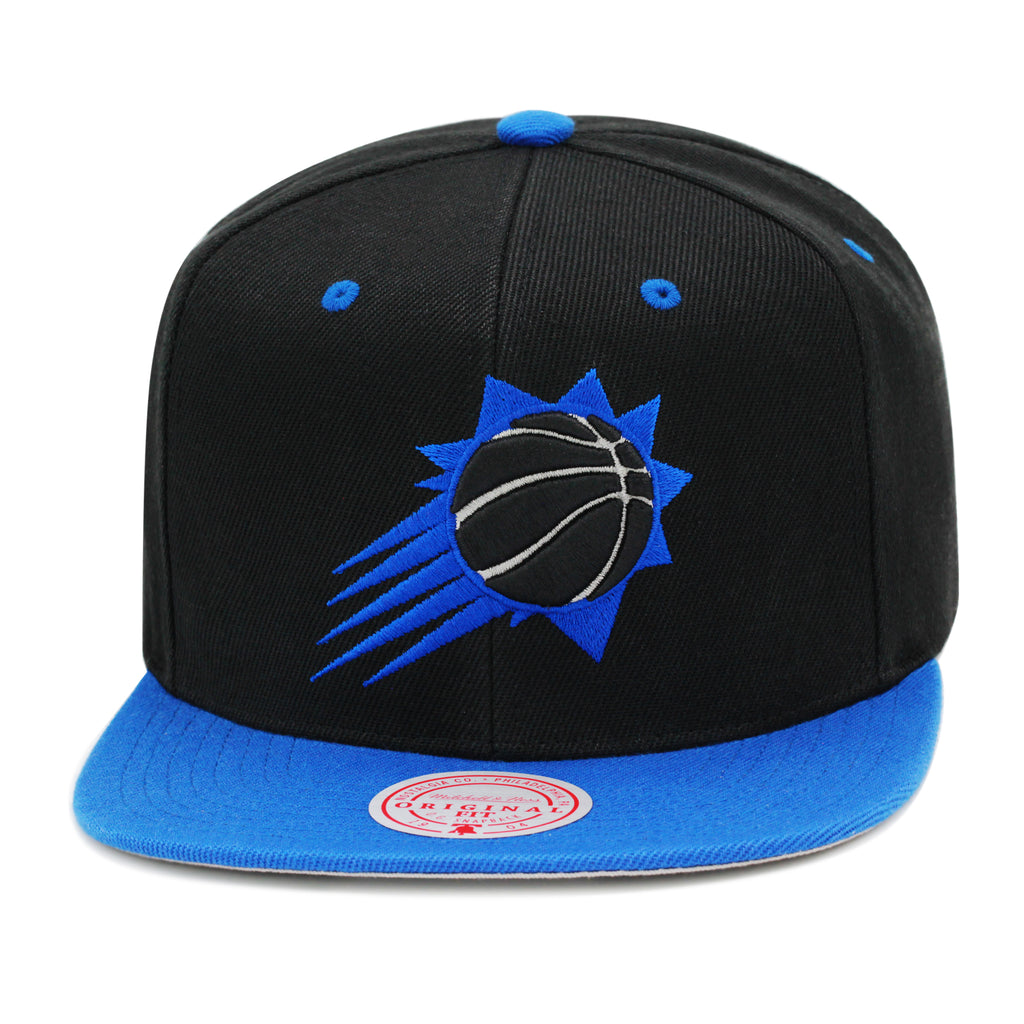 Phoenix Suns Mitchell & Ness Royality Snapback Hat Black/Royal