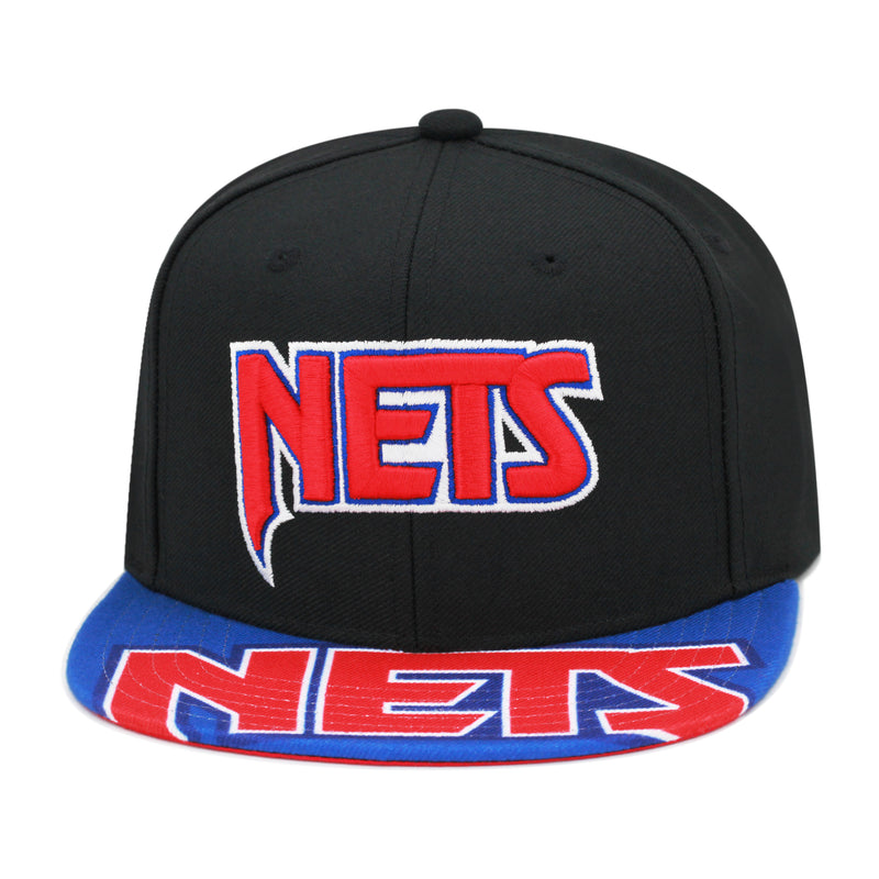 New Jersey Nets Black Mitchell & Ness Swingman Pop Snapback Hat