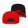 Chicago Bulls Mitchell & Ness Snapback Hat Red/Gold/Black/Diamond Side