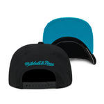 Charlotte Hornets Black Mitchell & Ness Swingman Pop Snapback Hat