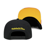 Atlanta Hawks Black Mitchell & Ness Swingman Pop Snapback Hat