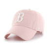 Boston Red Sox Light Pink 47 Brand Clean Up Dad Hat
