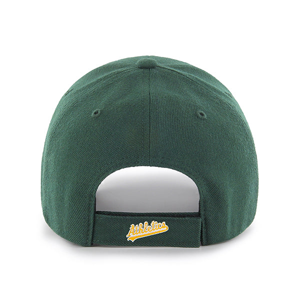 Oakland Athletics 47 Brand MVP Hat Dark Green