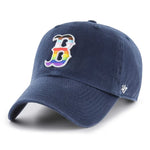 Boston Red Sox 47 Brand Pride Clean Up Dad Hat Navy