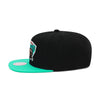 Vancouver Grizzlies Mitchell & Ness Logo Snapback Hat Black