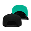 Vancouver Grizzlies Mitchell & Ness Logo Snapback Hat Black