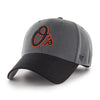 Baltimore Orioles 47 Brand MVP Hat Charcoal/Black