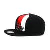Chicago Bulls Mitchell & Ness Snapback Hat "Drip Stripe" Black