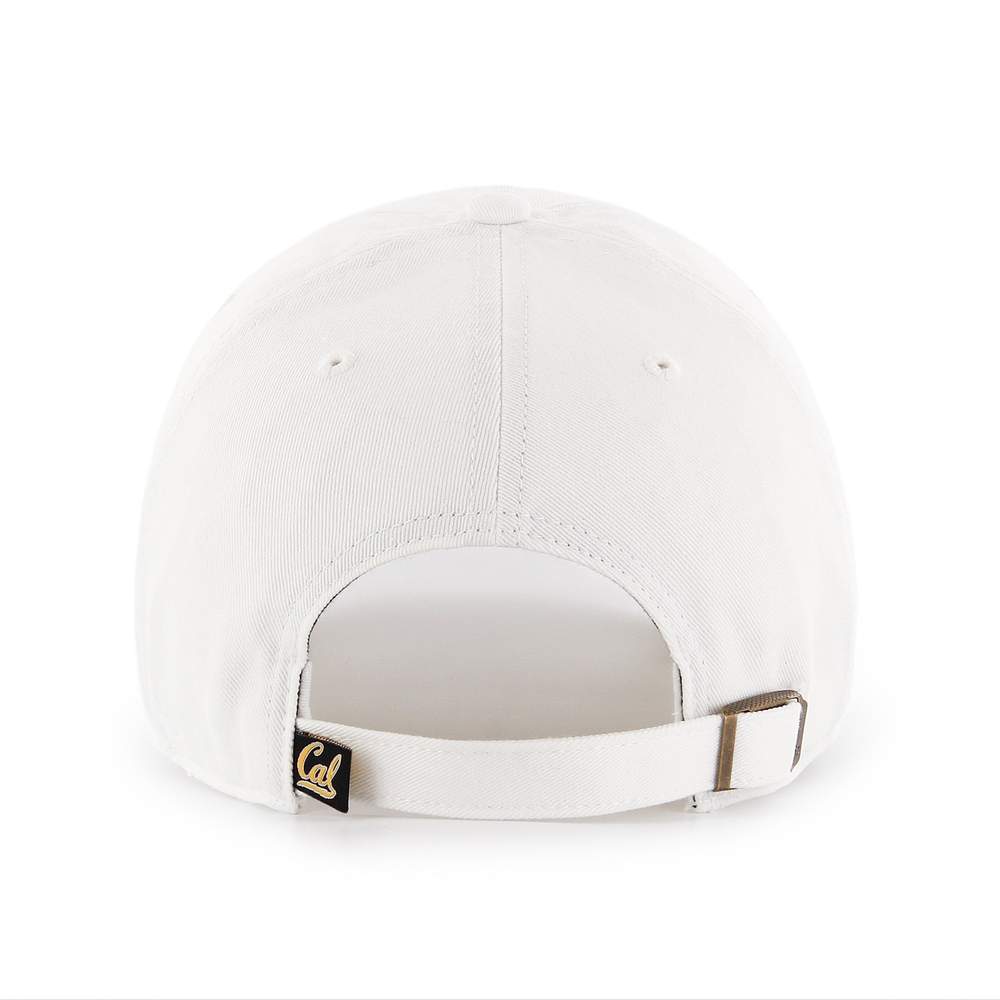 California Golden Bears 47 Brand Clean Up Dad Hat White