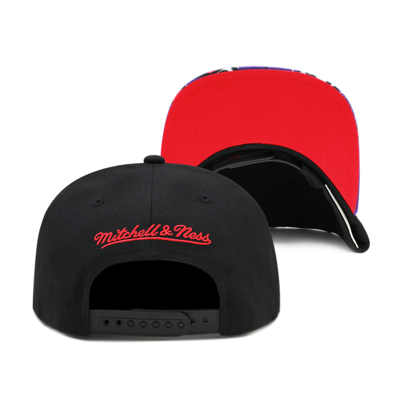 Toronto Raptors Black Mitchell & Ness Swingman Pop Snapback Hat