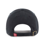 San Francisco 49ers 47 Brand Clean Up Dad Hat Black