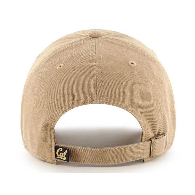 California Golden Bears 47 Brand Clean Up Dad Hat Khaki