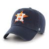 Houston Astros 47 Brand Clean Up Dad Hat Navy (Home)