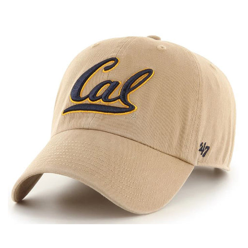 California Golden Bears 47 Brand Clean Up Dad Hat Khaki