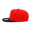 Atlanta Hawks Mitchell & Ness 2-tone Snapback Hat Red/Black