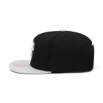 Brooklyn Nets Mitchell & Ness Snapback Hat Black/Grey