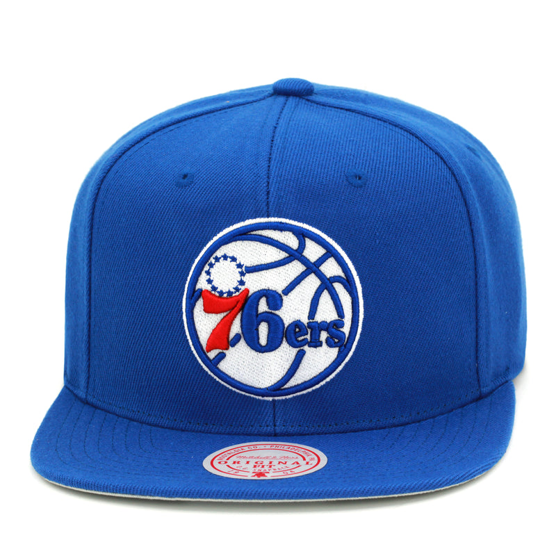 Philadelphia 76ers Mitchell & Ness Core Basics Snapback Hat Royal