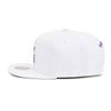 Milwaukee Bucks Mitchell & Ness Core Basics Snapback Hat White