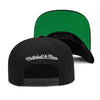 San Antonio Spurs Mitchell & Ness Core Basics Snapback Hat Black