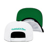 San Antonio Spurs Mitchell & Ness Core Basics Snapback Hat White/Black