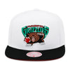 Vancouver Grizzlies Mitchell & Ness Core Basic Snapback Hat White/Black