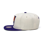 Phoenix Suns Mitchell & Ness Snapback Hat Natural/XL Logo