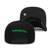 Boston Celtics Mitchell & Ness Snapback Hat Black/Green Script