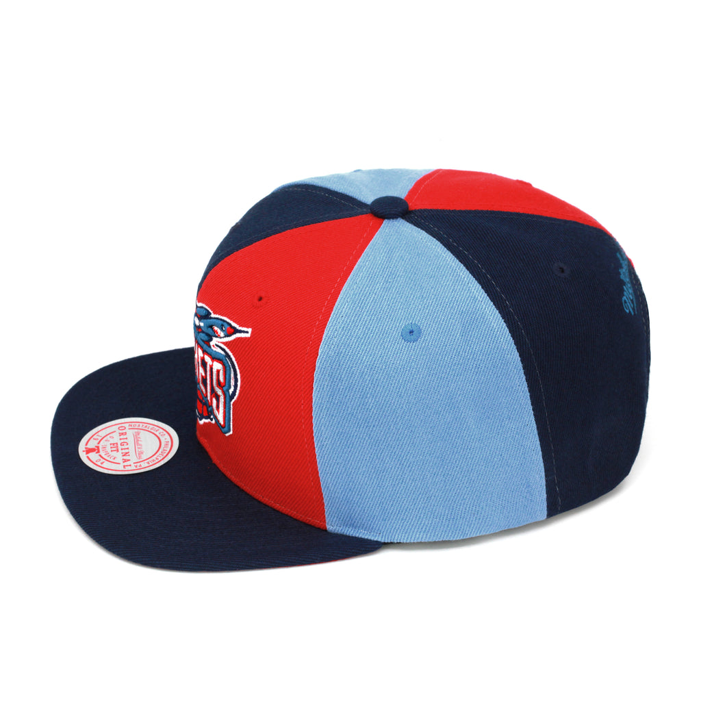 New Jersey Nets RETRO MAN PINWHEEL Royal-White Fitted Hat
