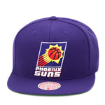 Phoenix Suns Mitchell & Ness Snapback Hat Purple