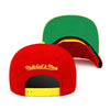Houston Rockets Mitchell & Ness Snapback Hat - Red/Yellow