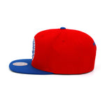 Philadelphia 76ers Mitchell & Ness Snapback Hat Red/Royal