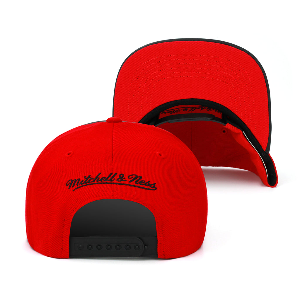 Mitchell & Ness Boston Celtics Cardinal Red 2-Tone Snapback Cap - Cardinal Red/White