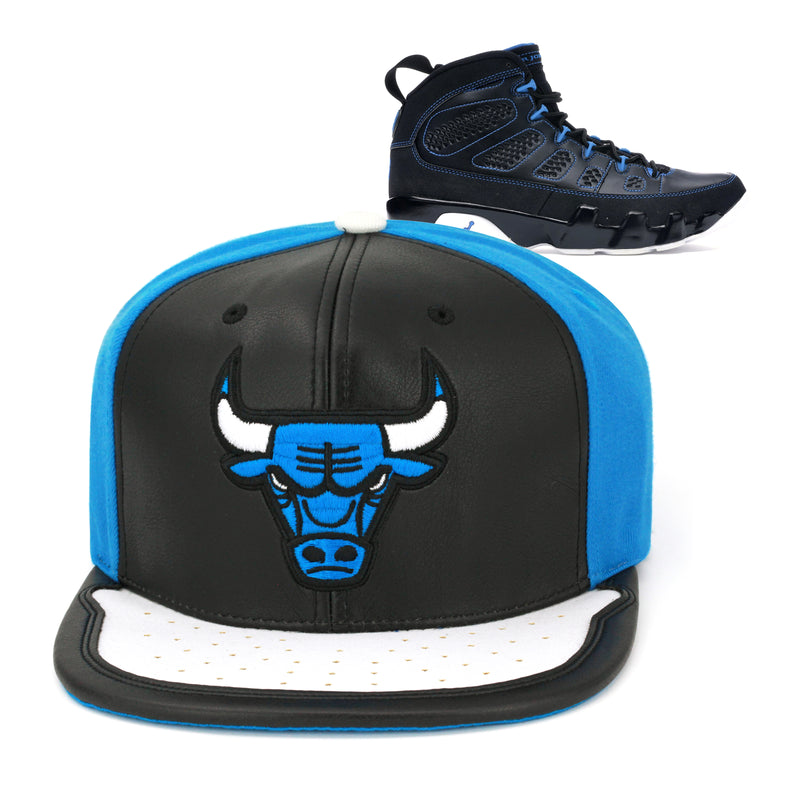 Chicago Bulls Mitchell & Ness Snapback Hat For Jordan 1 High OG SP Fragment Design x Travis Scott