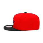 Toronto Raptors Mitchell & Ness Snapback Hat Red/Black/Throwback