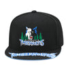Minnesota Timberwolves Black Mitchell & Ness Swingman Pop Snapback Hat
