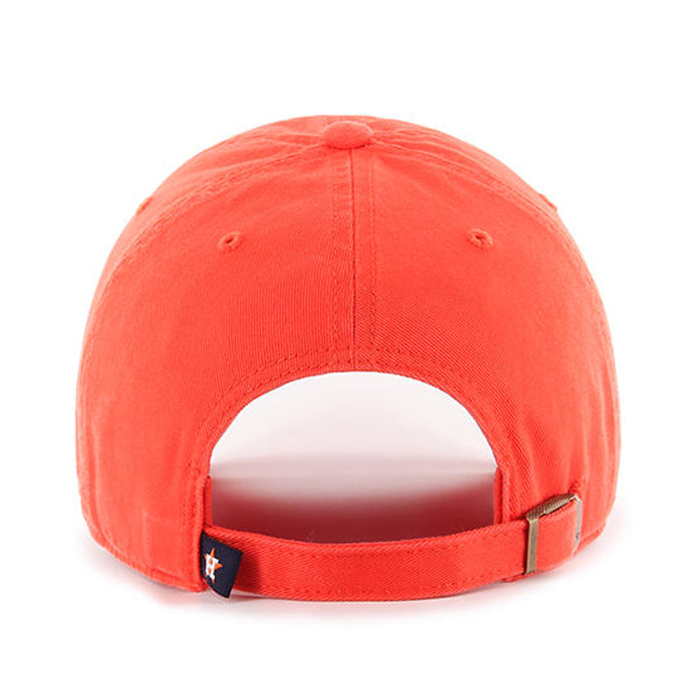 Houston Astros 47 Brand Clean Up Dad Hat Orange