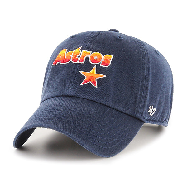 Houston Astros Cooperstown 47 Brand Clean Up Dad Hat Navy